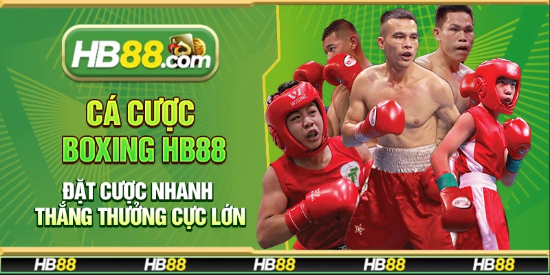 Cá cược Boxing Hb88 – Đặt cược nhanh thắng thưởng cực lớn